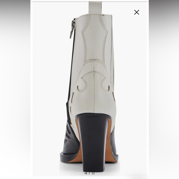 Dolce Vita Two-Tone Ankle Booties - Picture 4 of 11